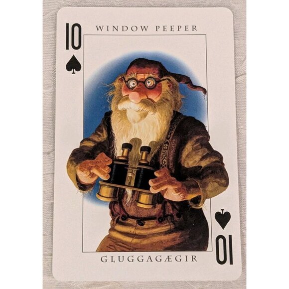 The Icelandic Yule Lads Playing Cards Deck Christmas Trolls Brian Pilkington Odd - Picture 11 of 16